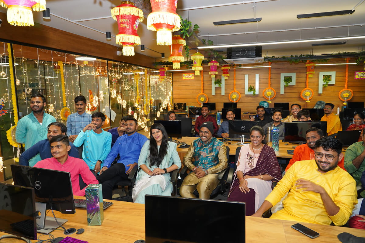 Hupp Technologies Diwali celebration