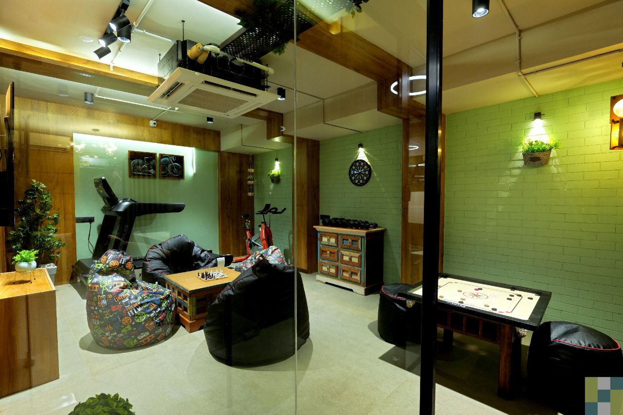 Game and gym zone at Hupp Technologies