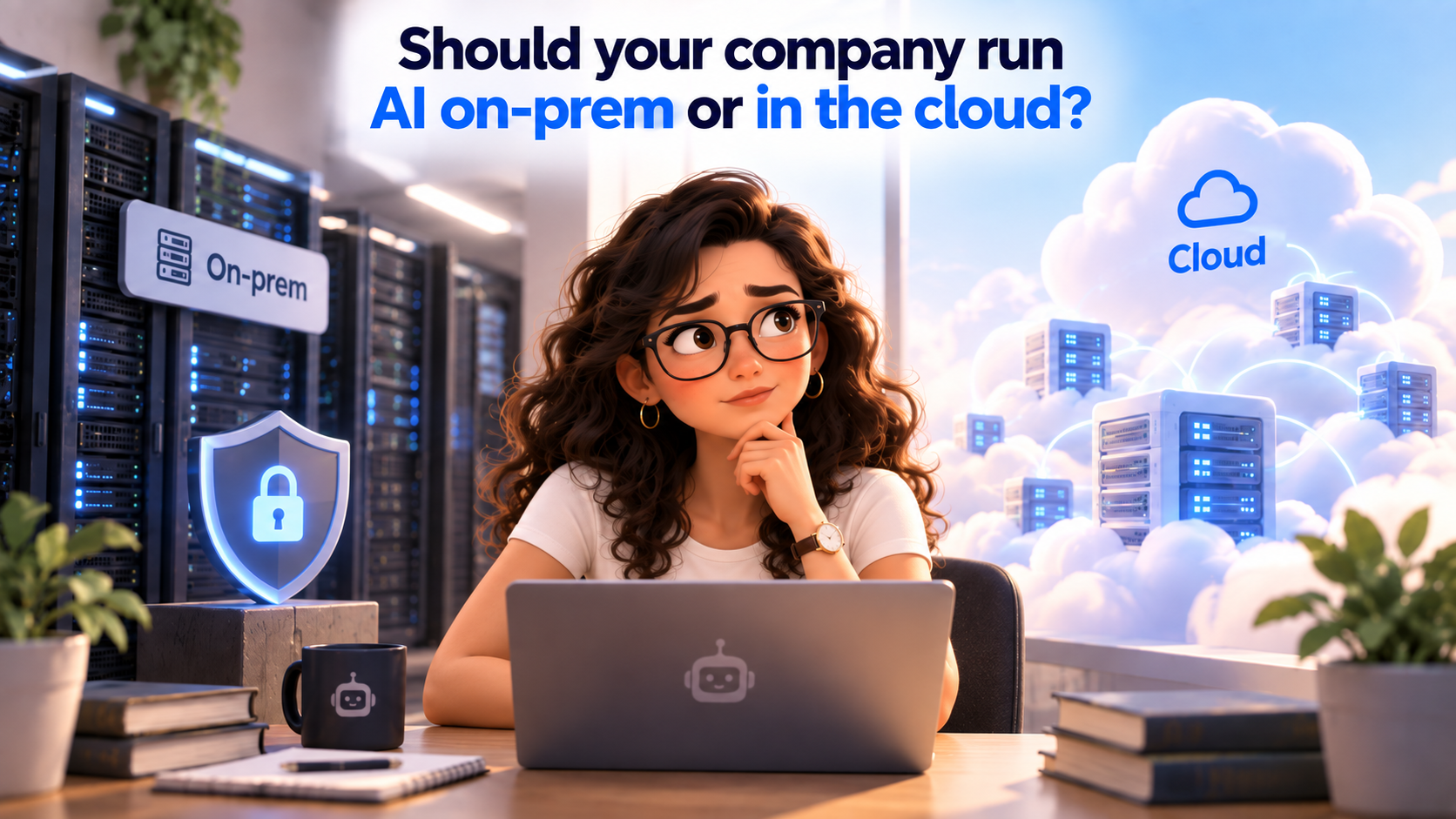 Should your company run AI on-prem or in the cloud?