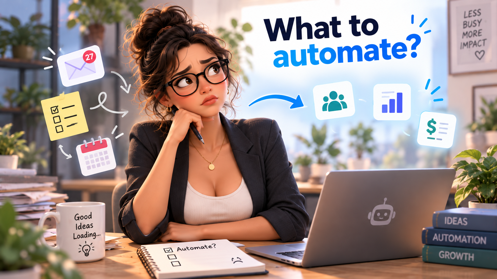 What should a founder automate first as the business grows?