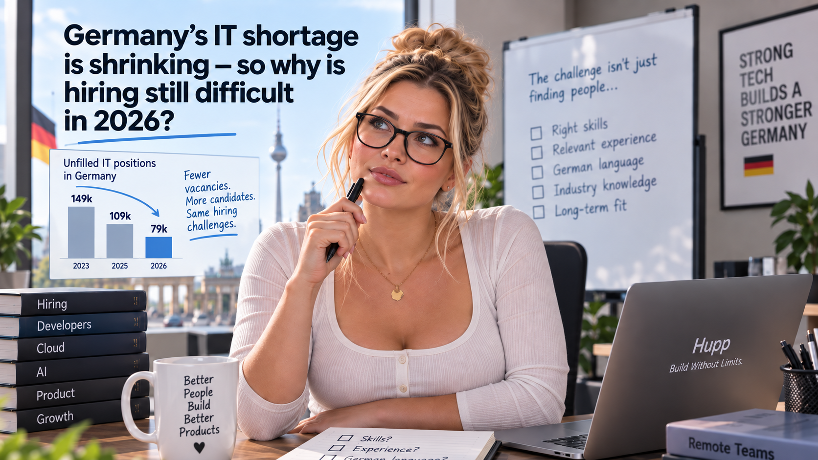Germany's IT shortage is shrinking — so why is hiring still difficult in 2026?
